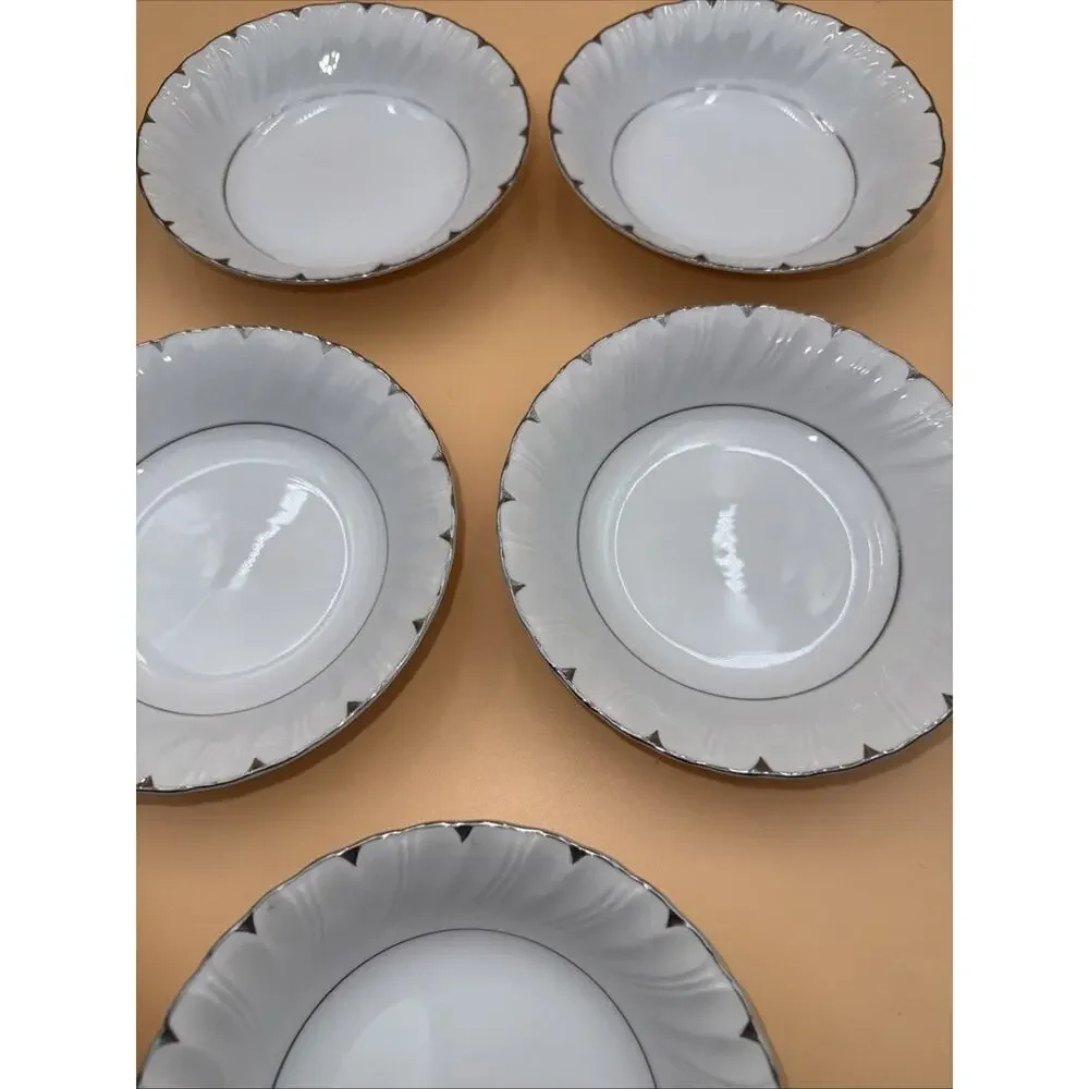 Set of 8- Vintage Dessert, Bowls Harmony House Heirloom Fine China #3512, 5-3/4